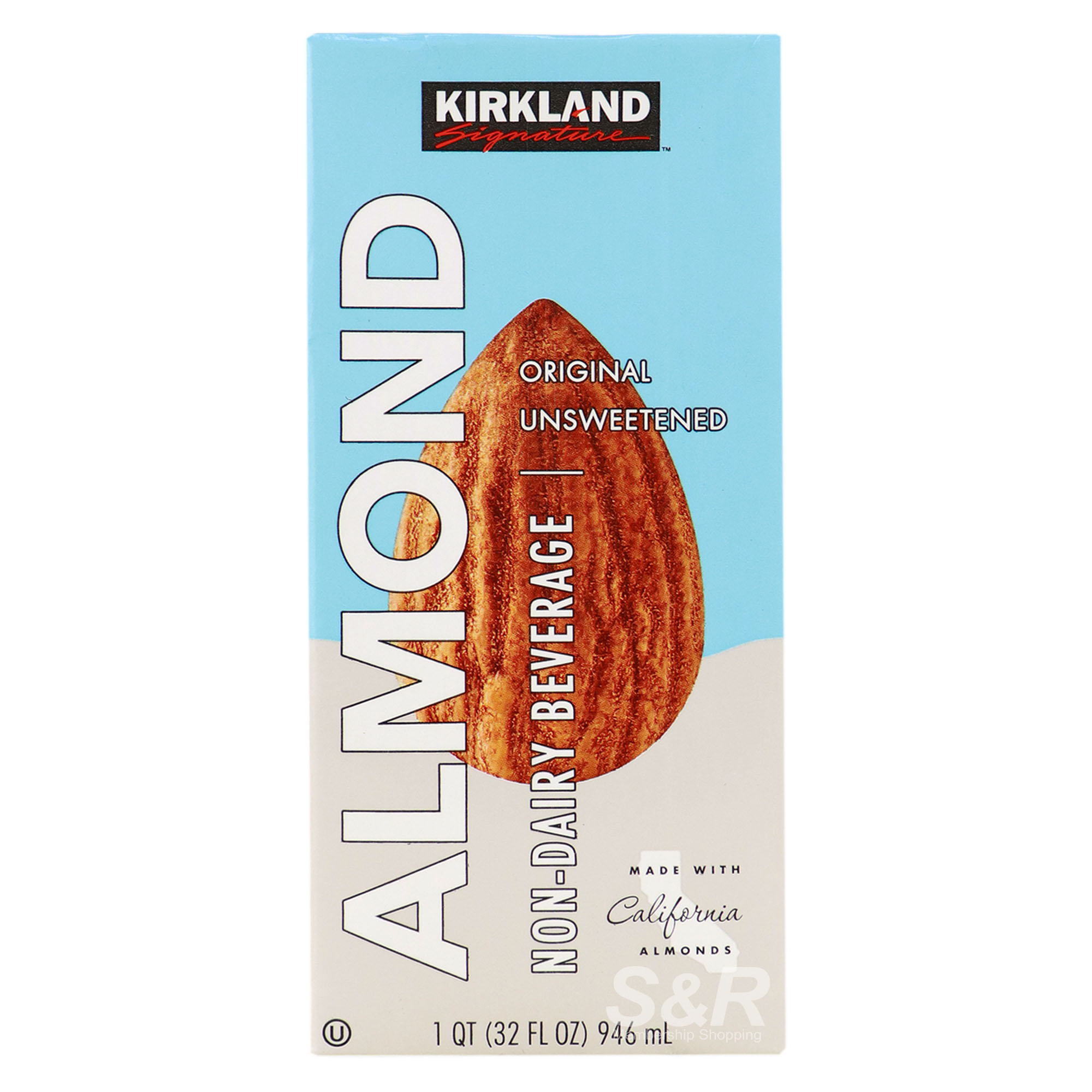 Kirkland Signature Original Unsweetened Almond Non-Dairy Beverage 946mL